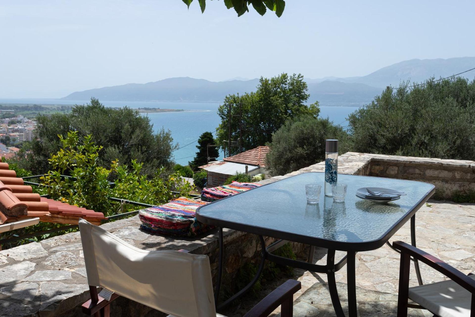 Appartamento To Spiti Sto Castro Nafpaktos Esterno foto